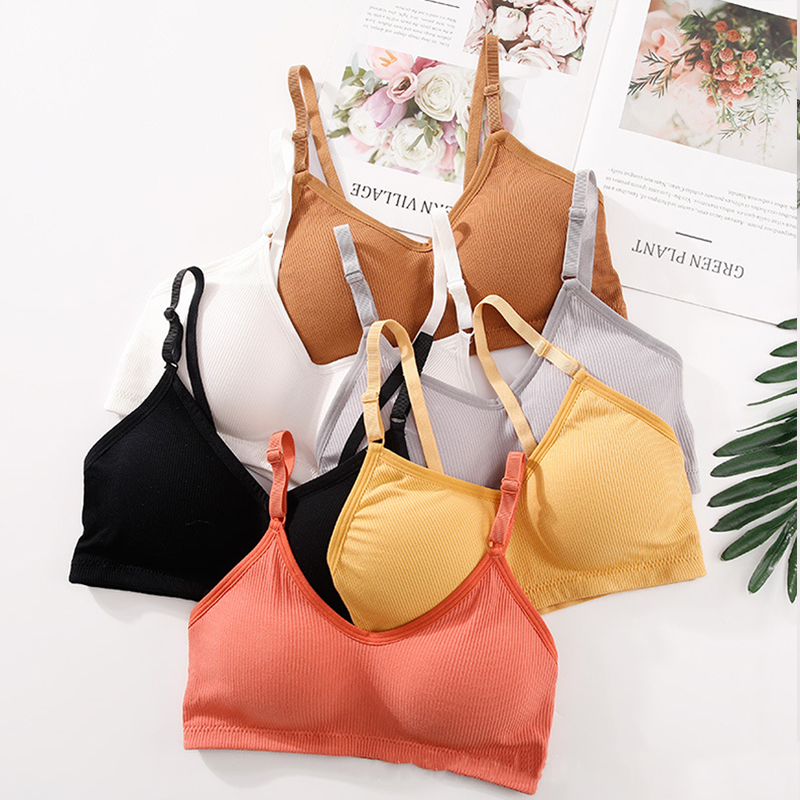 Sleep Bra Bralette - Soutien-gorge sans armatures d'été pour femme,
