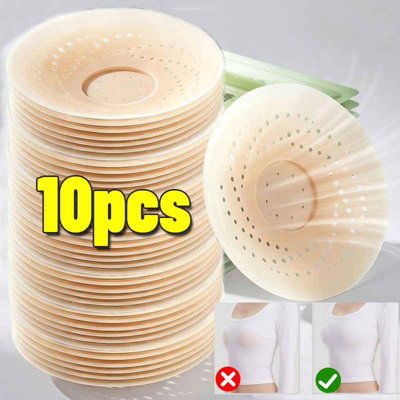Strapless Bra Adhesive - 2-10 pièces Cache-tétons en silicone invisibles