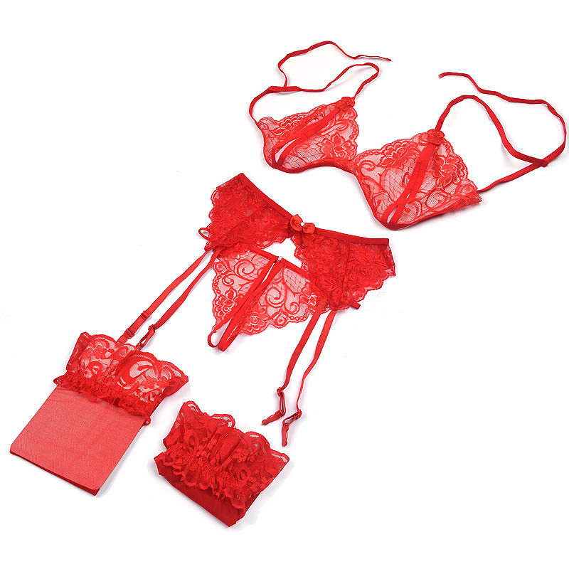1 ensemble de lingerie en dent - Sheer Mesh Bra avis et prix