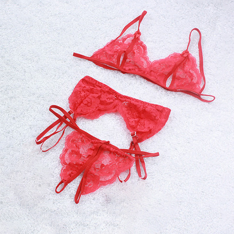 1 ensemble de lingerie en dent - Sheer Mesh Bra avis et prix