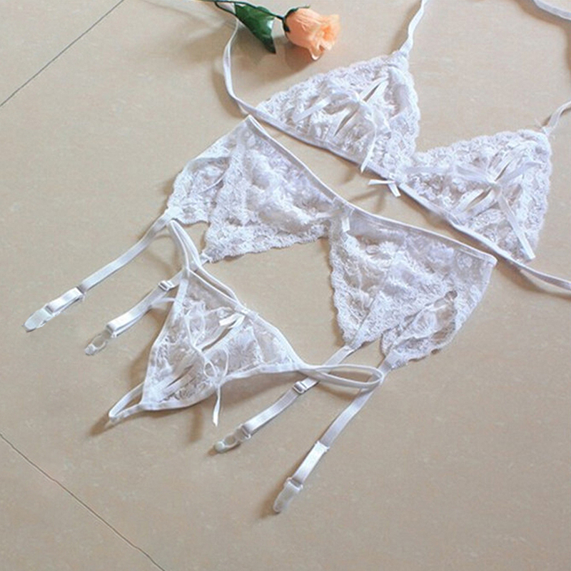 1 ensemble de lingerie en dent - Sheer Mesh Bra avis et prix