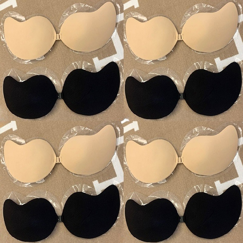 1/2 paires de soutiens-gorge p - Push Up Bra Silicone avis et prix