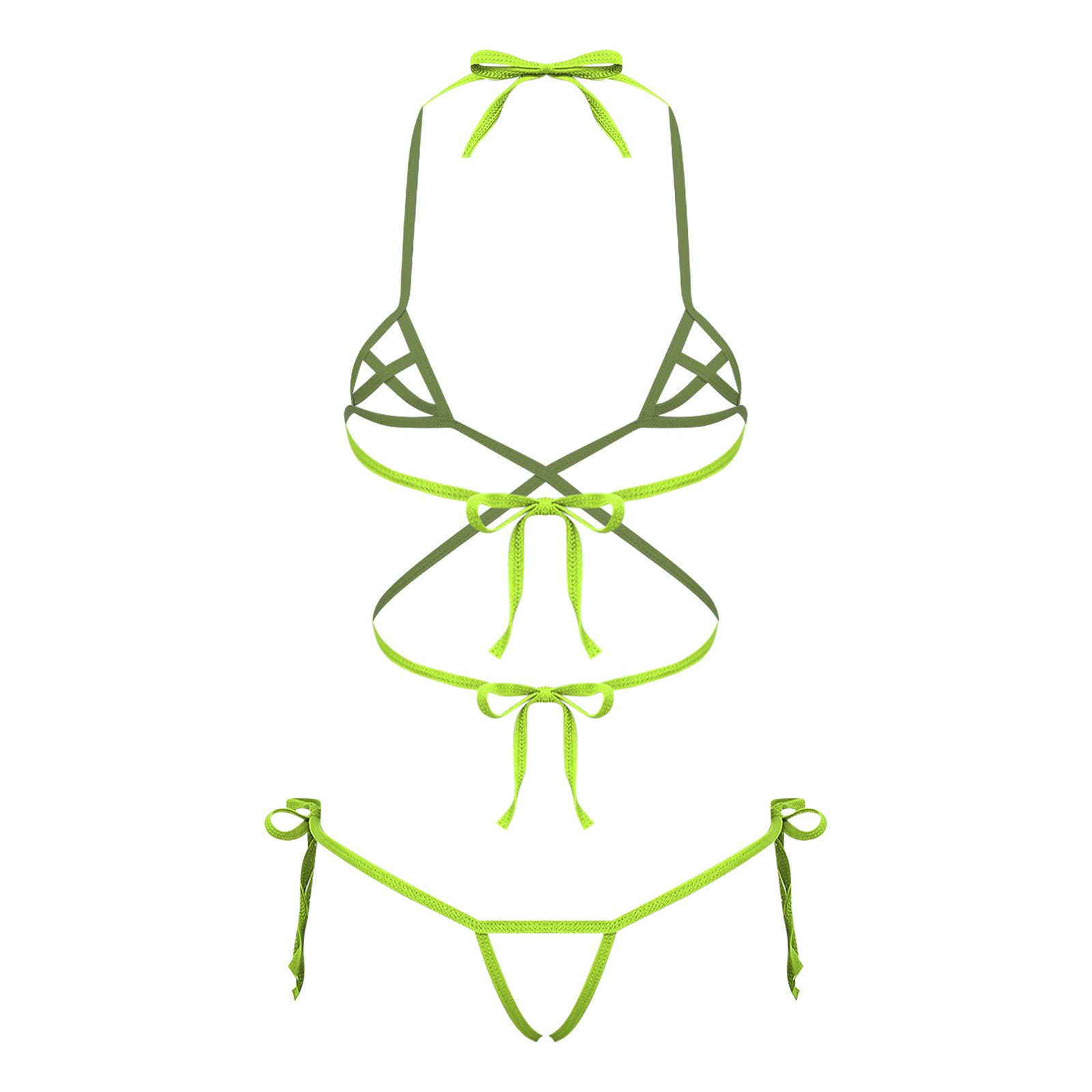 Ensemble de maillot de bain bi - Sheer Bra Lace avis et prix