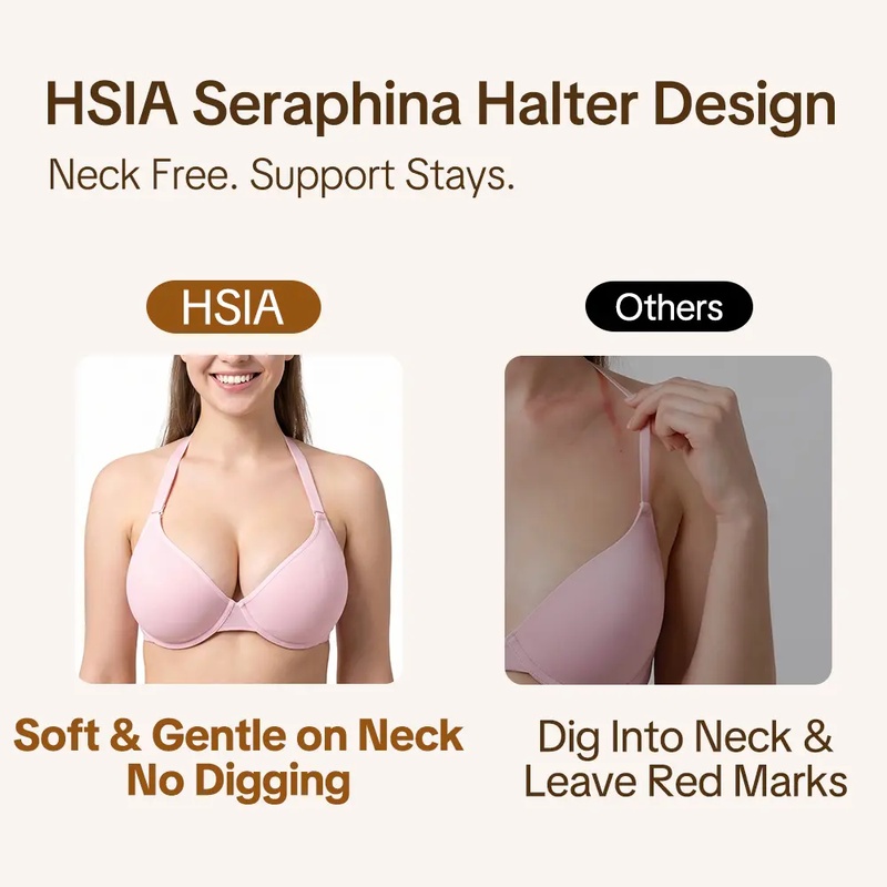 Soutien-gorge minimisant HSIA  - Underwire Bra Padded avis et prix