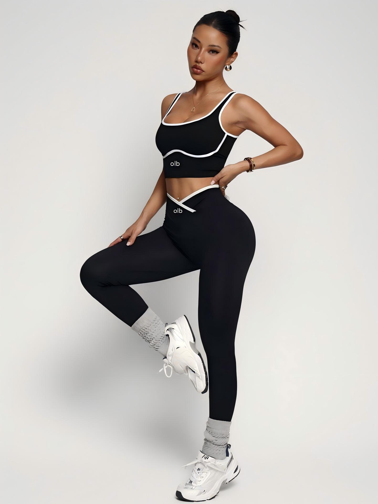 Ensemble de sport 2 pièces pou - Sports Bra Racerback avis et prix