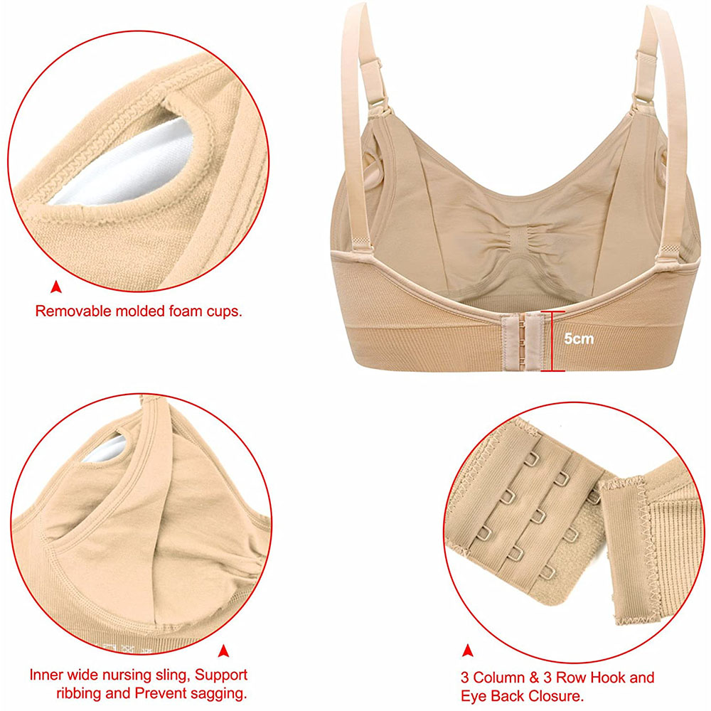 Soutien-gorge push-up d'allait - Sleep Bra Bralette avis et prix