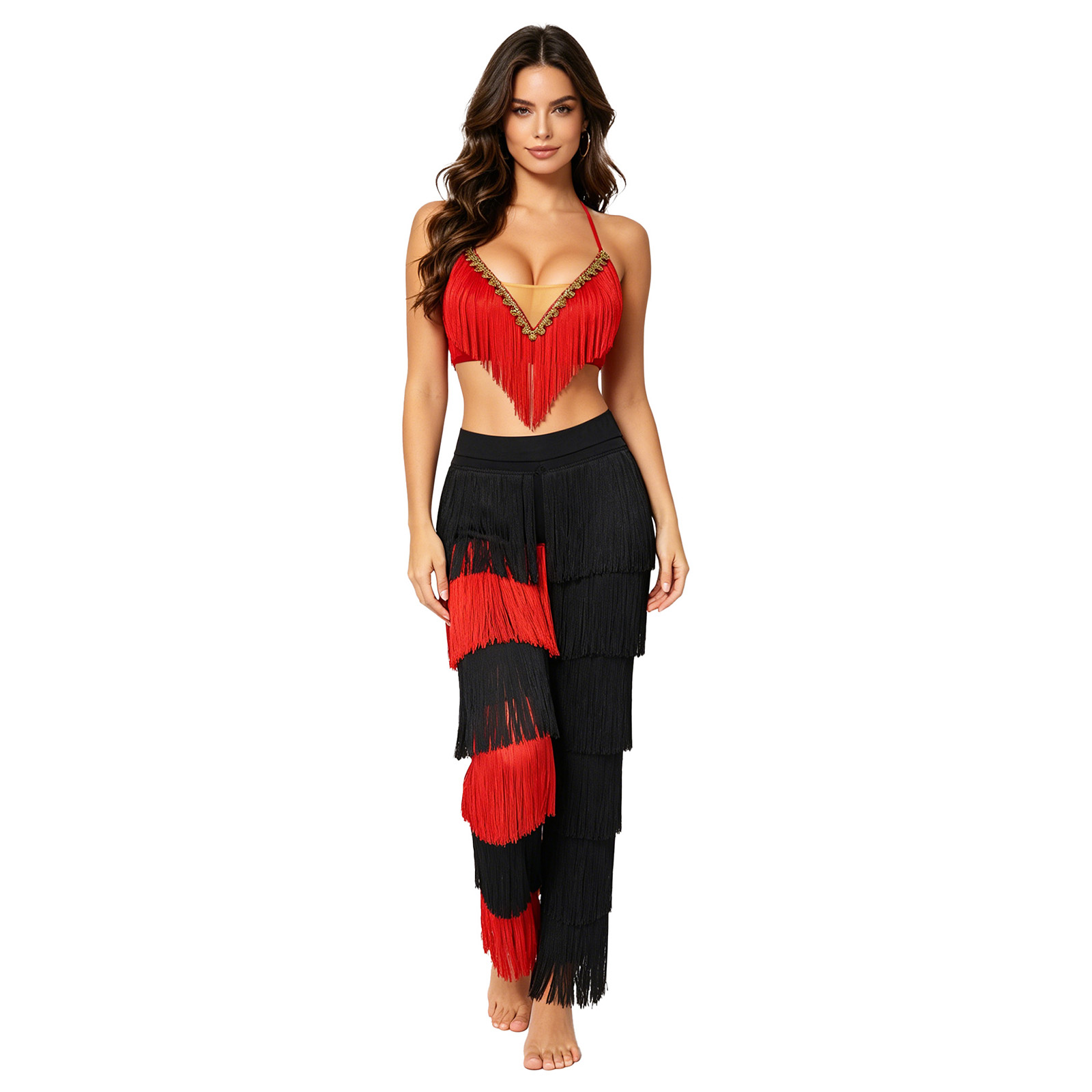 Ensemble de danse latine 2 piè - Lace Bralette Set avis et prix