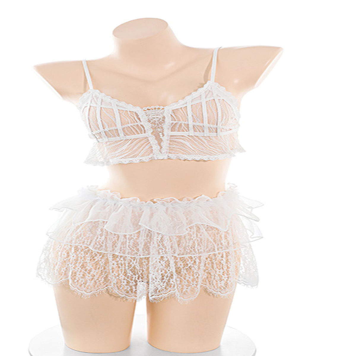 LISM Ensemble de lingerie en d - Lace Bralette Set avis et prix